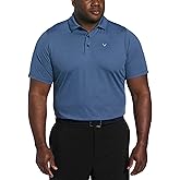 Callaway Men's Ventilated Classic Jacquard Short Sleeve Golf Polo, Stretch Seams, Moisture-Wicking (Available in Big & Tall)
