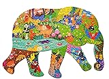 Puzzles for Kids Ages 4-8,8-10 and Adults, Elephant