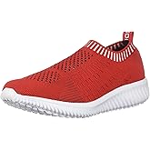 konhill Women's Lightweight Walking Shoes Breathable Slip On Tennis Sneakers Casual Mesh Workout Athletic