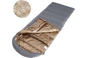 WILDROOTS Warm Sleeping Bags for Adults, Backpacking Lightweight, Cold Weather Sleeping Bag for Warm Camping Hiking Outdoor, Travel Hunting with Compression Bags