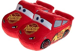 Disney Boys’ Toy Story Slippers – Buzz and Woody Fuzzy Slippers (Toddler/Kid)