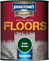 Johnstone's Garage Floor Paint Dark Green 750 ml
