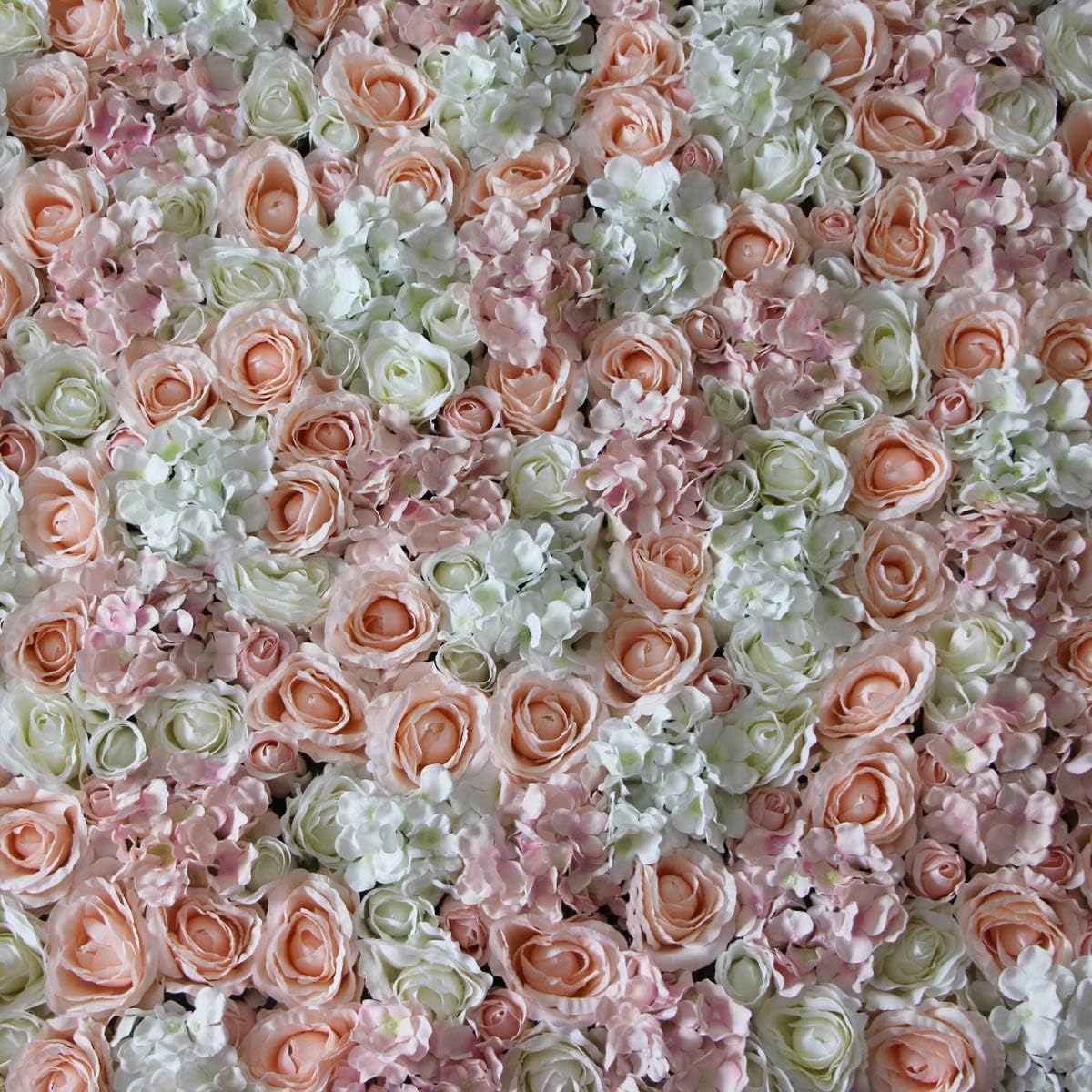 Artificial Silk Rose Flowers Wall for Wedding Backdrop and Home Party Decoration