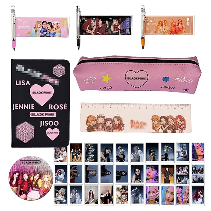 Blackpink Gift Set for Fans Blackpink Stationery Set Blackpink