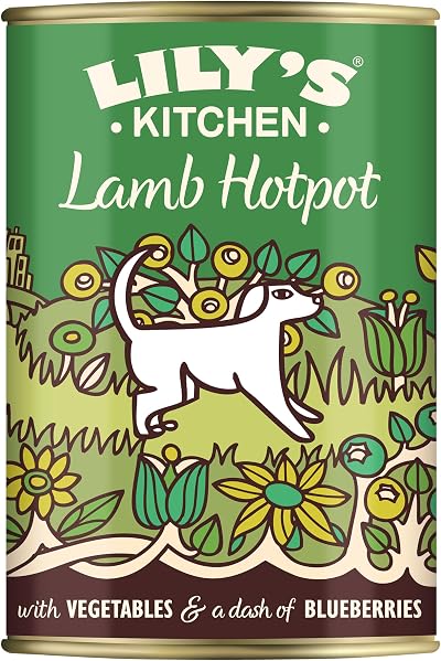 Lily's Kitchen Natural Adult Dog Food Wet Tins Lamb Hotpot 6x400g