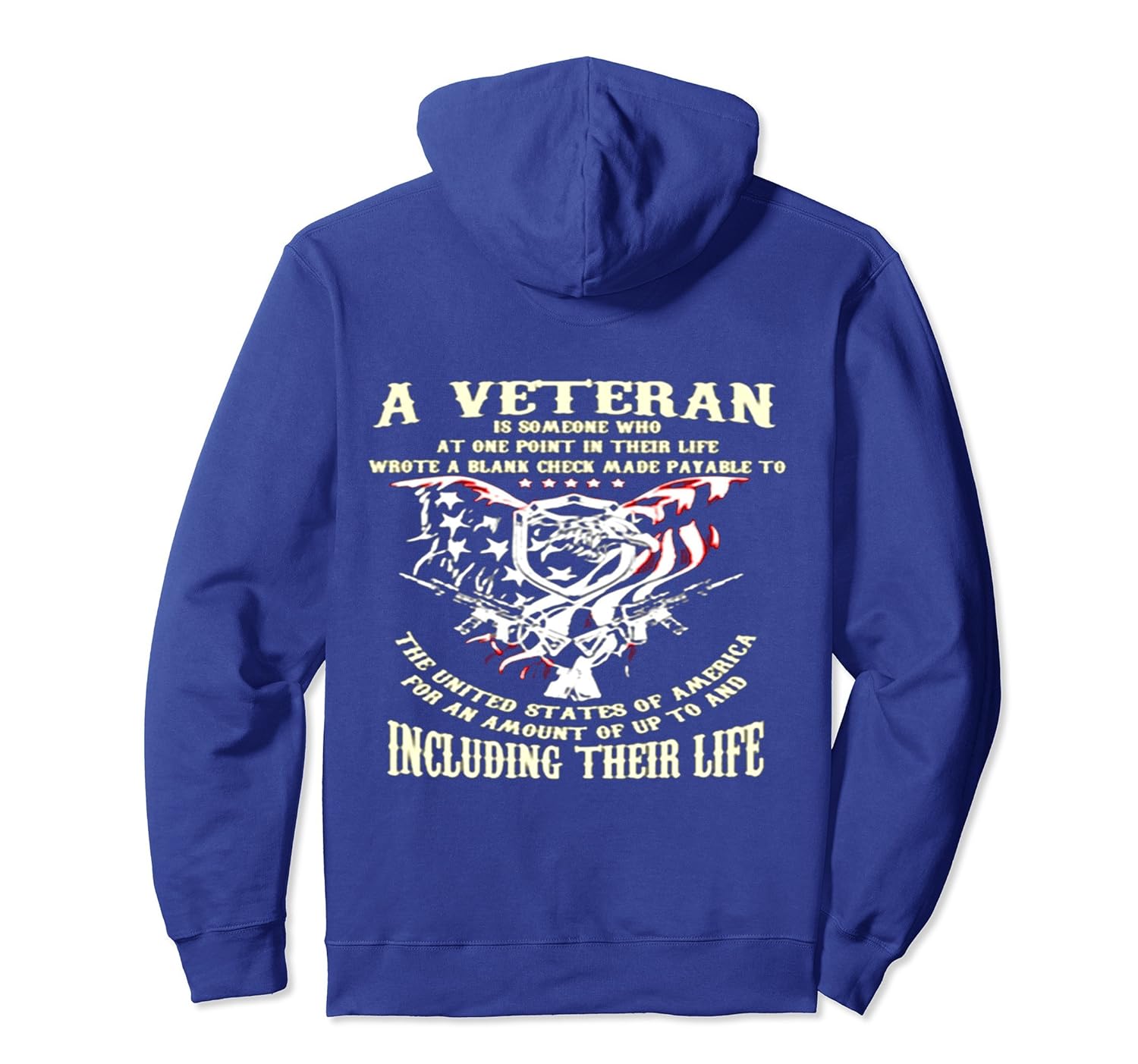 A Veteran is Someone Who At One Point in Their Life Hoodie-anz