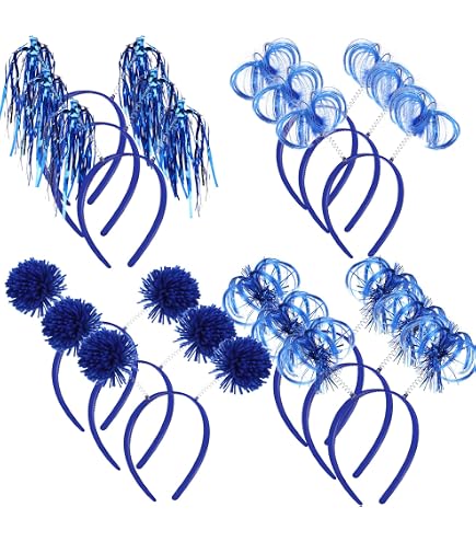 Amazon.com: Popuid 6Pcs Hairy Headbands Flowy Funny Crazy 
