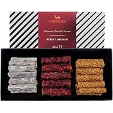 Turkish Delight Behlul by BAKIRKAZAN, Turkish Pistachios Twist Delights 36 piece Candy 8.8 oz, w/ 3 Flavors: Cinnamon, Zereshk, Sesame, Luxury Food Gifts, Turkish Snacks Assorted Flavors Gourmet, Best Food &amp; Beverage Halal Ramadan Eid al-Adha sweets Gifts Option, Lokum, vegan sweets no.174 Lokum Gift Box, Turkish Candy