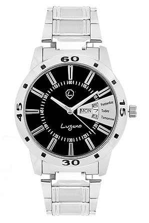 Analogue Black Dial Mens & Boys Watch (Lg 1059)