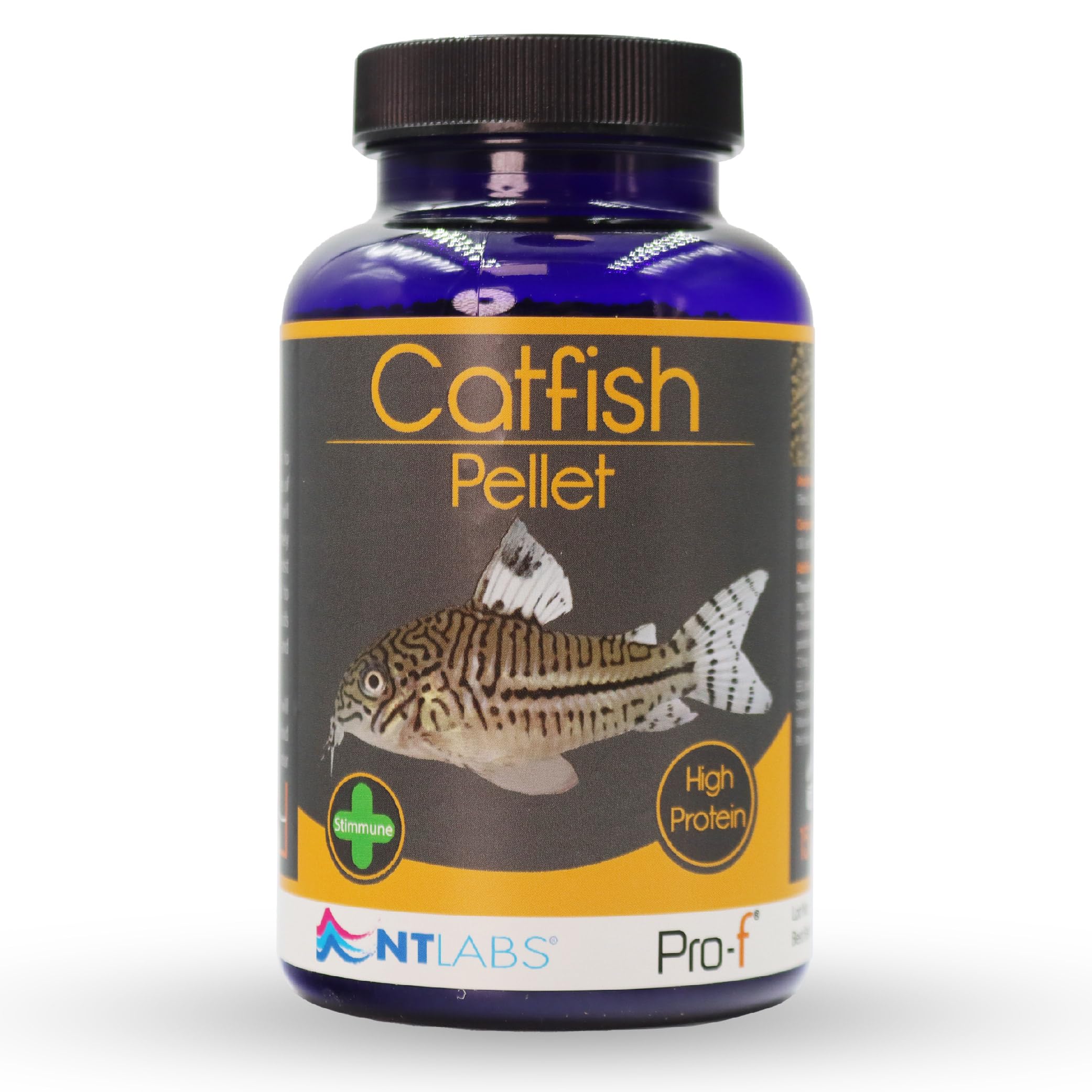 NT Labs Pro-f Catfish Pellet, Freshwater Catfish Food, Aquarium Fish Feed, Fast Sinking, Nutritious Food (150g)
