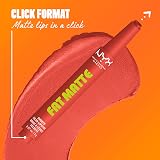 NYX Fat Oil Matte Lip Click Coral Cuddlin High-Pigment Lipstick 12H view 5