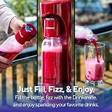 DrinkMate OmniFizz Sparkling Beverage Maker Arctic Blue 1L Bottle 60L CO2 view 5