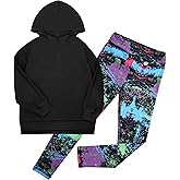 GRACE KARIN Girls Hoodie + Leggings Set Teen Long Sleeve Fashion Sweatshirts Sweatpant Fall Outfit Winter Clothing 6-14