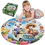TALGIC Puzzles for Kids Ages 4-8, 70 Piece Round
