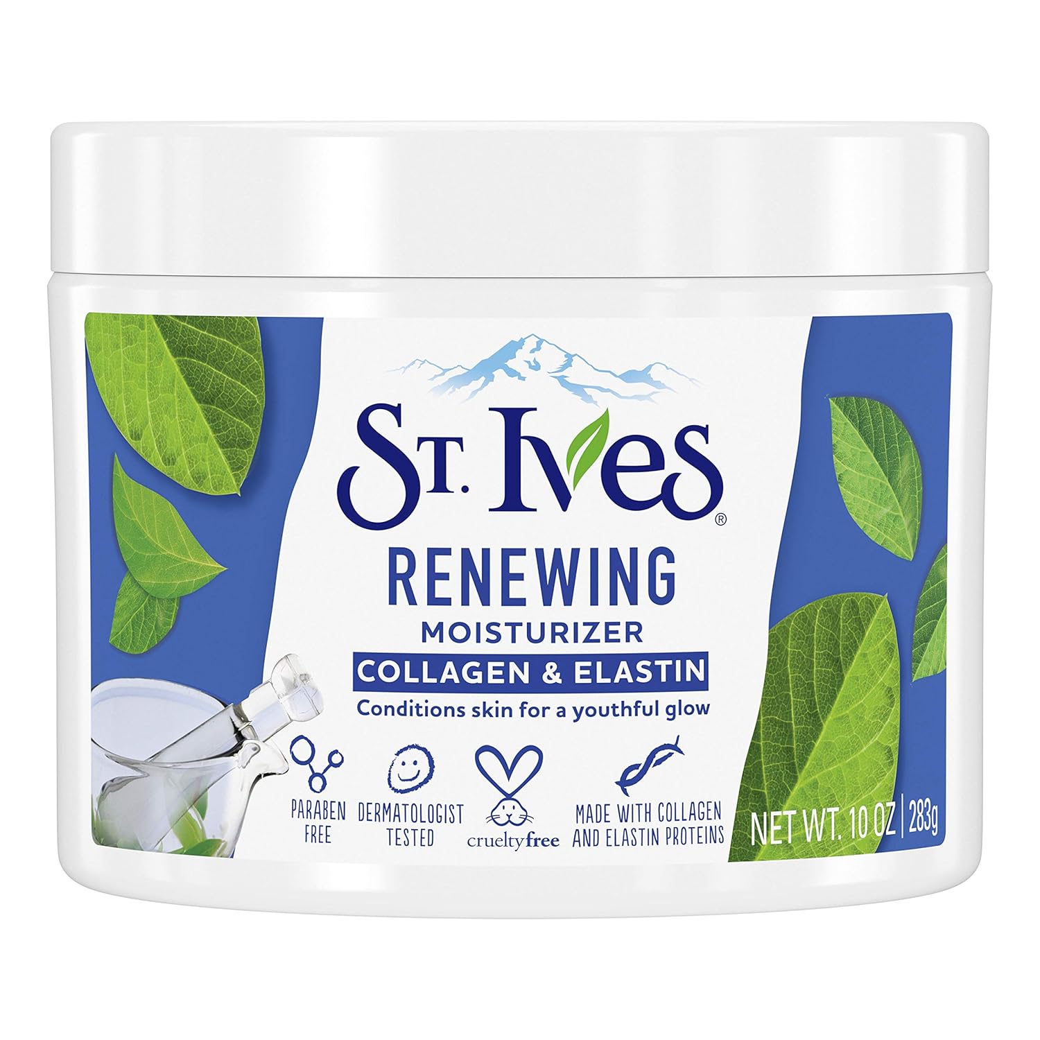 St. Ives Face Moisturizer for Dry Skin, Paraben free and Non Comedogenic, 10 oz: St. Ives: Beauty