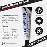 Stormsure Flexible Repair Adhesive 15g Black Waterproof Durable Sealant view 4