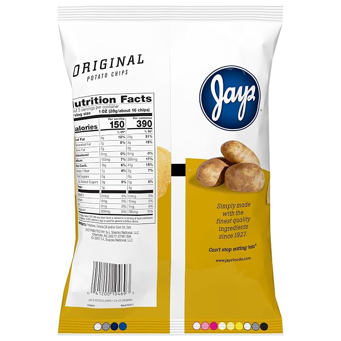 Jays potato chips #15 (041200104693)