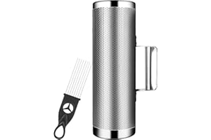 12" x 4" Metal Guiro Shaker Stainless Steel Guiro Instruments with Scraper Musical Instruments Latin Percussion Instrument