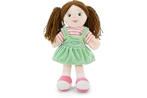 Playtime by Eimmie Hand Puppets for Kids (Allie) - 14" Soft Plush Toy for Boys & Girls, Pretend Play, Storytelling, Theater, Imaginative Fun, Educational Puppet for Toddlers & Children Ages 3+