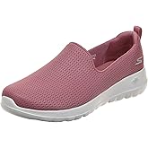 Skechers Women's Go Walk Joy Aurora Sneaker, Mauve, 11
