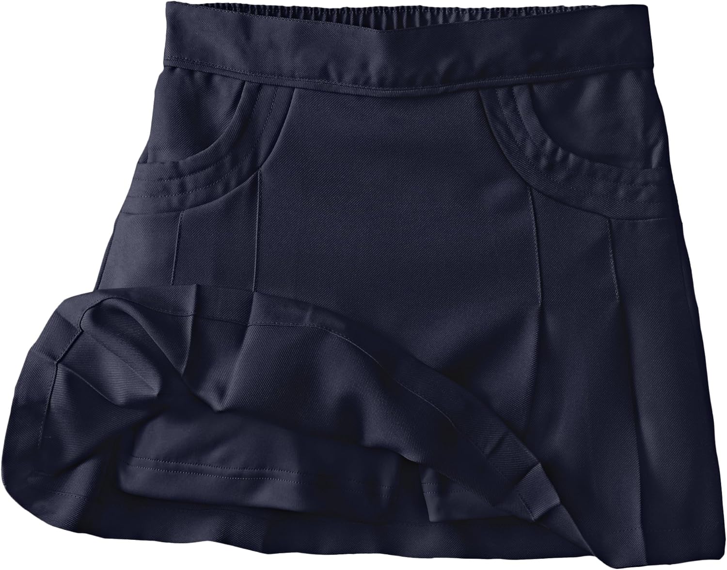 Nautica Girls' School Uniform Pleated Scooter with Pockets: Clothing