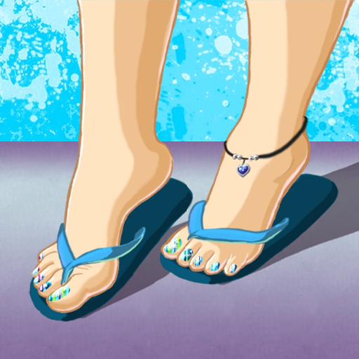 android 18 flip flops