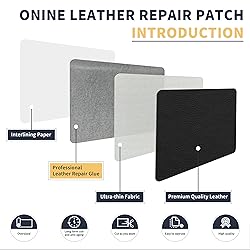 ONine Leather Repair Patch，Leather Repair Tape, 8