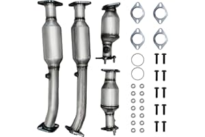 JT Exhaust Catalytic Converter Compatible with Nissan Pathfinder 2005-2010, Frontier/Xterra 2005-2014, Suzuki Equator 2009-2012, NV2500/NV3500 2012 4.0L (Catalyst+ Grade)