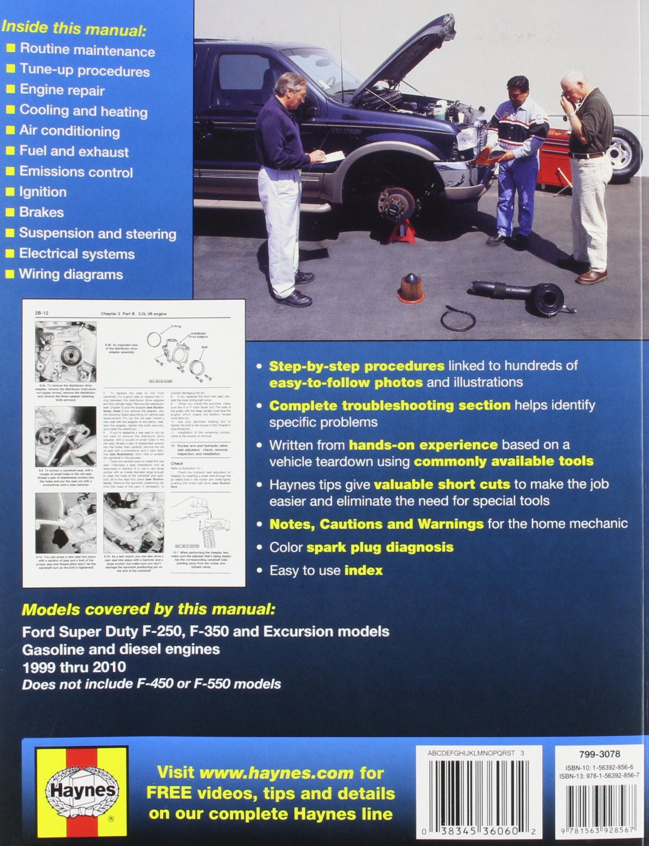 Haynes 36060 Technical Repair Manual: Manufacturer: 0038345360602:  Amazon.com: Books