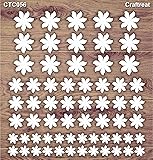 CrafTreat Laser Cut Chipboard Embellishments for