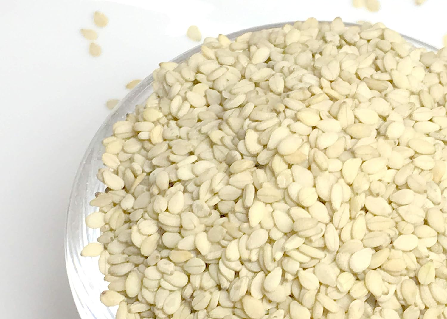 Hulled Sesame Seeds White Dried Whole Premium Aromatic