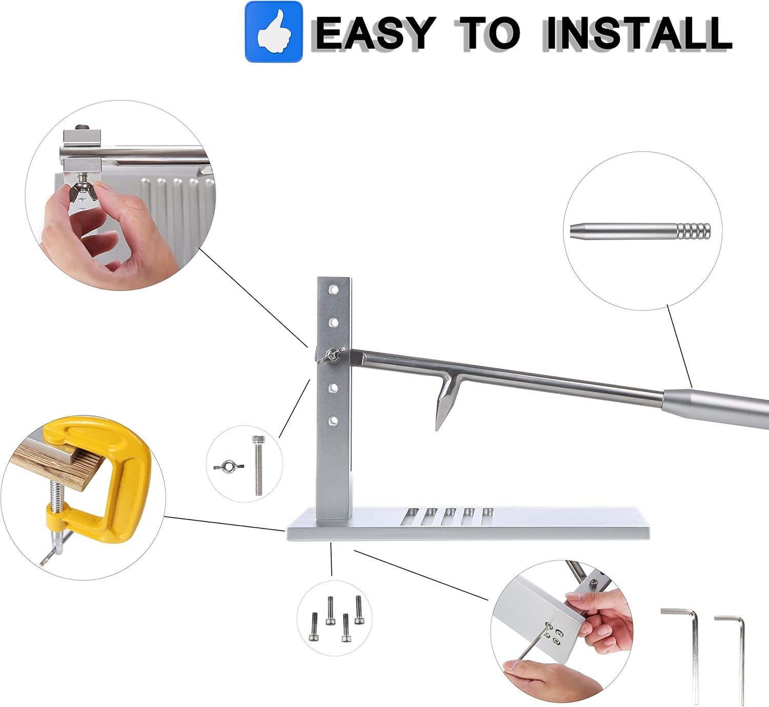 Oyster Shucker Tool Set, Oyster Clam Opener Machine: Kitchen & Dining