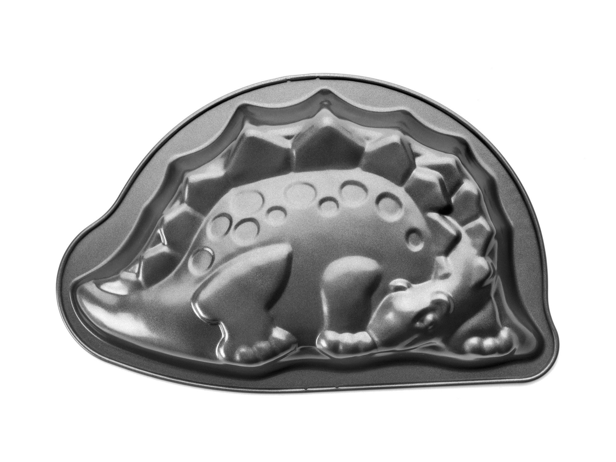 Ibili "Moka Dinosaur Shaped Baking Mould, Black, 30 cm