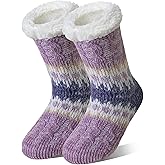 DoSmart Women Slipper Socks Non Slip Fluffy Winter Warm Thick Thermal Cozy Cabin Soft Fleece Home Grips Socks