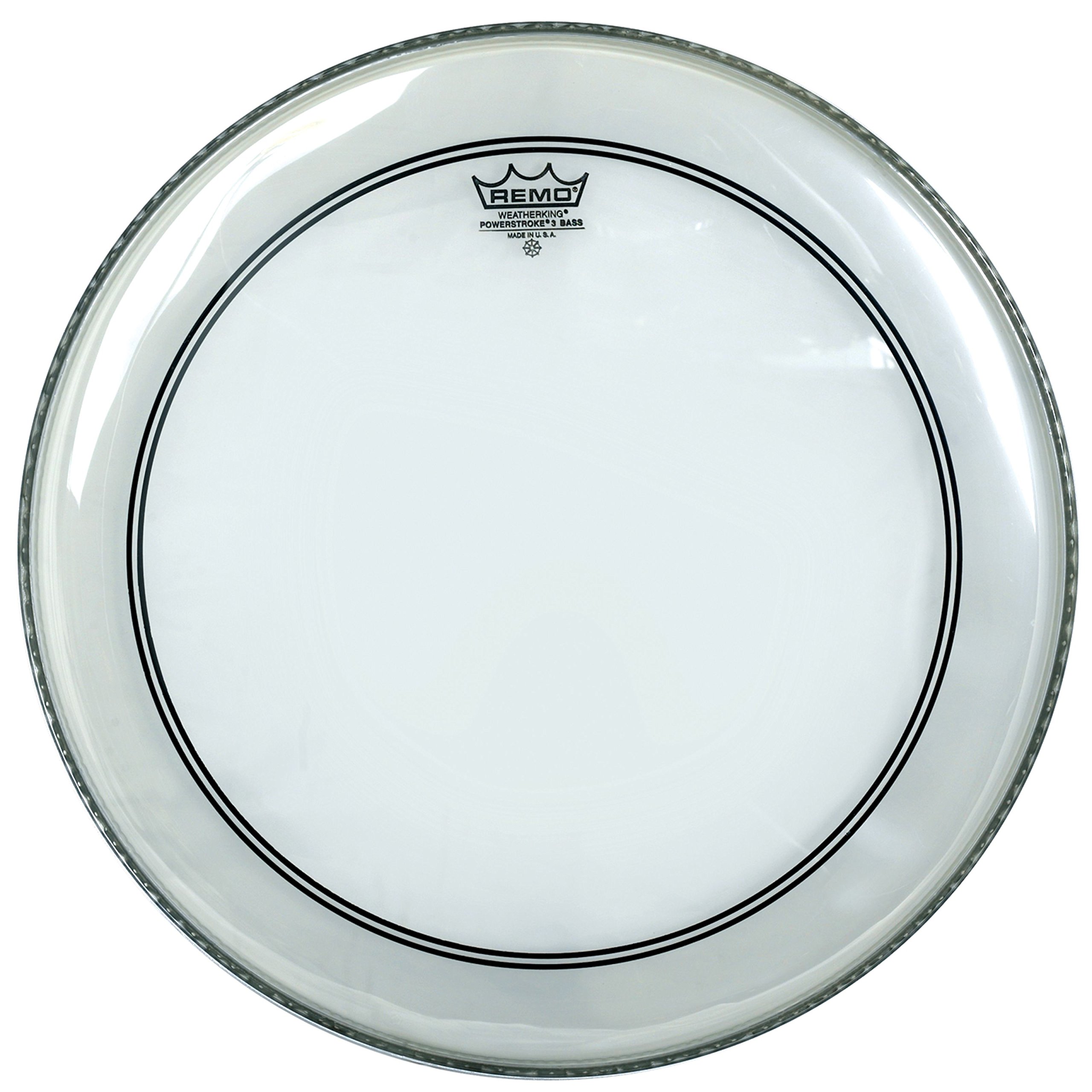 Remo Powerstroke 3 Clear Bass Drum 18" – P3-1318-C2 — image 1