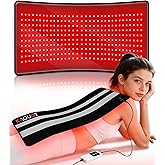 Kaoudt Red Light Therapy Mat 29.3" x 13", 330 LEDs Medical-Grade TPU Red Light Therapy Pad, 660nm&850nm Infrared Light Therapy for Body Pain Relief