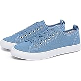 Canvas Shoes for Women Casual Low Top Sneakers Fashion Womens Tennis Shoes with Extra Laces