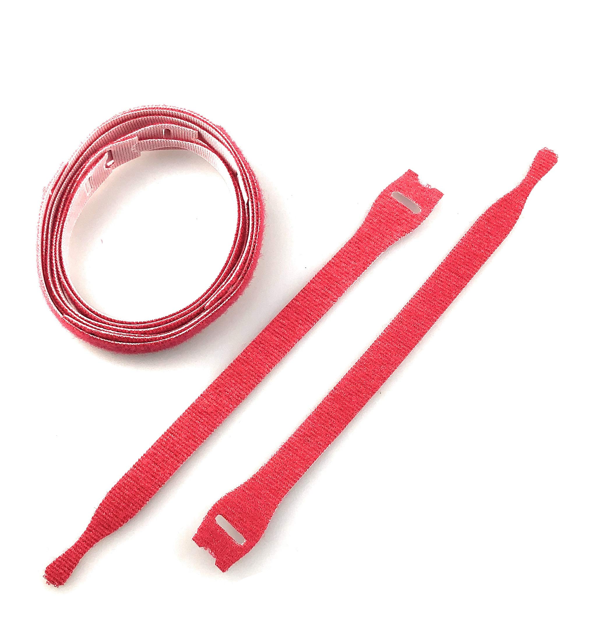 VELCRO® brand ONE-WRAP® CABLE TIES 10PCS (20x200mm, Red)