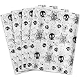 Whaline Halloween Tissue Paper - 100 Sheets Dancing Skeleton Design 13 7x19 6 Inch 232907 - View #10