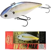 LUCKY CRAFT LV 500 MAX Freshwater Fishing Lures, Sinking Lipless and Long-Casting Crankbait, 3 Inch Vibration Rattle Bait, Perfect Fishing Gear for Tackle Box and Accessories