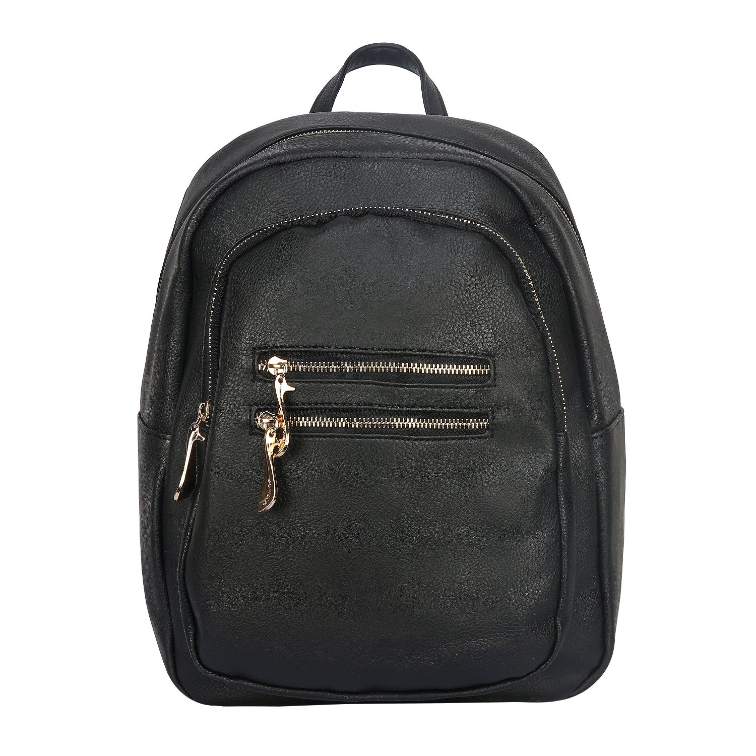 fiona trends pu zipper backpacks