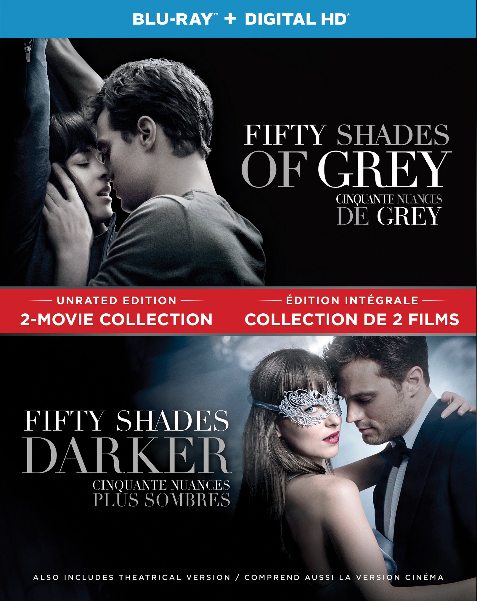 Fifty Shades 2-Movie Collection (Fifty Shades of Grey / Fifty Shades Darker) (Unrated Edition)