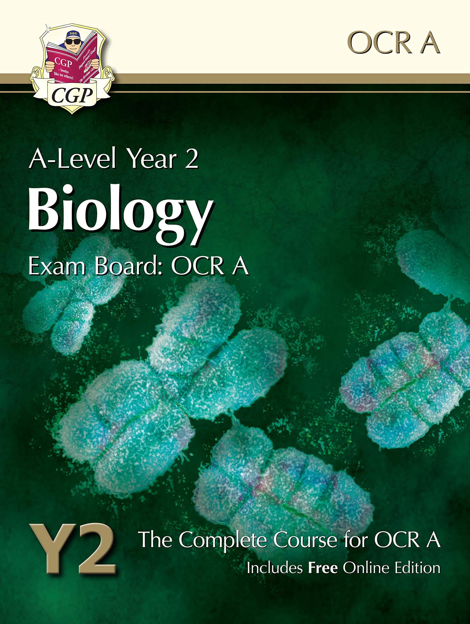 A Level Biology For Ocr A Year 2 Student Book With Online Edition Cgp A Level Biology Amazon Co Uk Cgp Books Cgp Books 9781782943259 Books