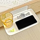 Bedside Shelf Wall Mount Set of 2,Folding Floating Shelves for Bedside Wall,No Drilling Small Wall Shelf,Perfume,RV Organizer,Room Decor for Teen Girls Boys Dorm Room Essentials