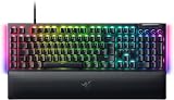 Razer BlackWidow V4 Green Switch Mechanical Gaming Keyboard UK Layout