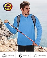 Long Sleeve Sun Shirts for Men - UPF 50+ UV