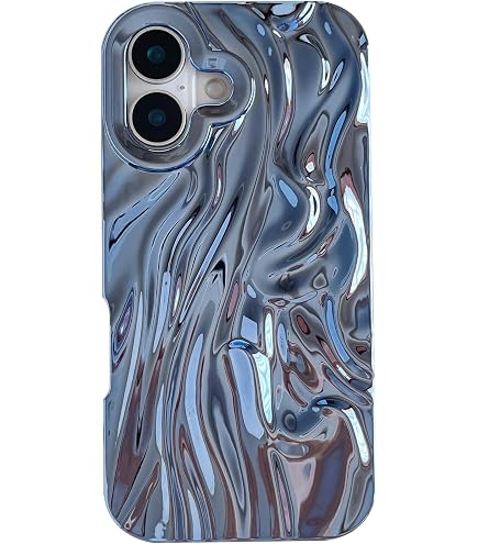 Amazon.com: DIMEIYA Compatible with iPhone 16 Case, Tin Foil Pleated Luxury  Designer Electroplated Silver Chrome Hearts Case for Silicone Slim Fit Soft  TPU Case for iPhone 16(Silver) : Cell Phones & Accessories