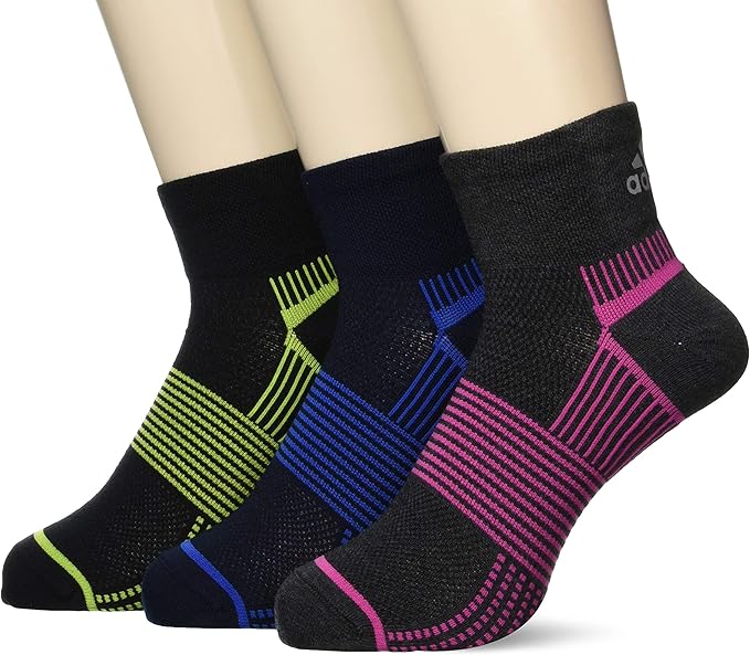 Amazon アディダス ランニングソックス 3足組 メンズ アソート001 24 24 26cm スポーツソックス 通販