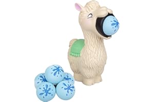 Hog Wild Llama Popper Toy - Pop Foam Balls Up to 20 Feet - 6 Balls Included - Age 4+