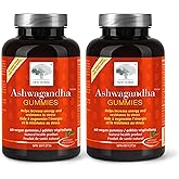 New Nordic Ashwagandha Gummies - Dietary Supplement for Stress Relief & Energy Support - Sugar-Free, Non-GMO, Gluten-Free & D